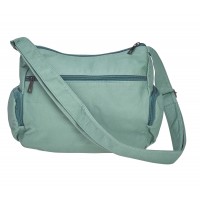 Lorenz Unisex Top Zip X-Body Bag with 4 Pockets
